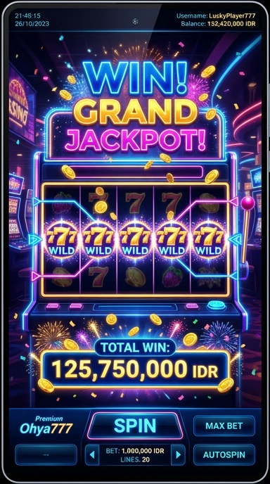 ohya777 — cuplikan layar ringkas